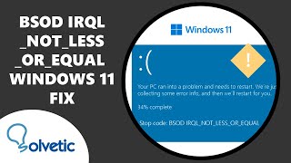 BSOD IRQLNOTLESSOREQUAL Windows 11 ✔️ FIX [upl. by Marks]