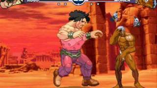 Street Fighter III 2nd Impact  Hugo death combo [upl. by Hcirteid]