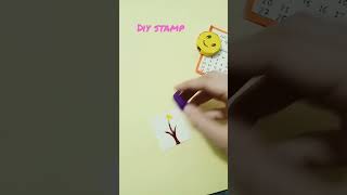 diy stamp  art and craft by adiba [upl. by Ahtenak14]