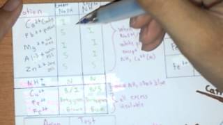 Crash Course F4 C8  Chemical Test for Anions and Cations [upl. by Klinges783]