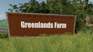 FS22 GREENLANDS Déchaumage en coursFRPC [upl. by Hamehseer370]