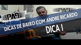 Dica 1 do André Ricardo Bass Escala em cima do acorde de Sétima maior [upl. by Kenyon414]