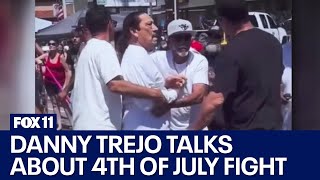 Danny Trejo tells his side of the story after Los Angeles 4th of July parade fight [upl. by Yessej]