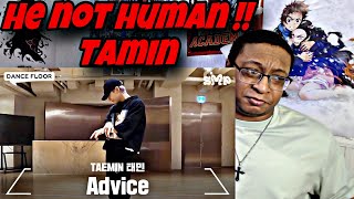 TAEMIN 태민 Advice Dance Practice REACTION [upl. by Ivana]