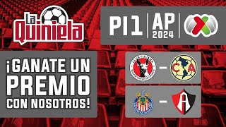 La Quiniela de la Liga MX  PlayIn del APERTURA 2024 [upl. by Isleana692]