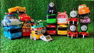 Mainan Tayo the Little Bus Lani Percy Thomas and Friends Sandy Robocar Poli lightning McQueen [upl. by Irolam]