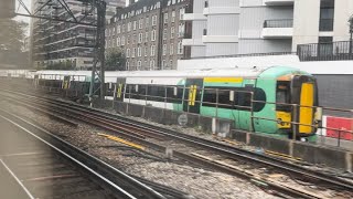 Class 377’s in the sidings  London Trip  01112024 [upl. by Esyak576]