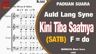 Kini Tiba Saatnya SATB  Paduan Suara Perpisahan [upl. by Mot]