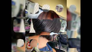 Crazy Hairstyle Bob Nape Shaved Bob Haircts for Womens [upl. by Capwell]