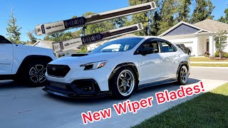 22 WRX Wiper Blade Replacement  Quick and Easy [upl. by Laet]