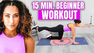 15 MINUTE PILATES FOR BEGINNERS Get started on your Pilates journey TODAY No Equipment Needed [upl. by Winchester]