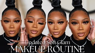 Updated Makeup Routine Extremely Detailed  My Signature Flawless Soft Glam  Tamara Renaye [upl. by Eentihw732]