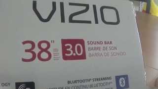 Vizio SB3830C6M Soundbar Unboxing [upl. by Brackett337]