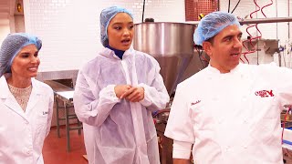 A Look at Buddy Valastro’s Factory That Produces 10000 Cakes a Day Exclusive [upl. by Esnohpla]