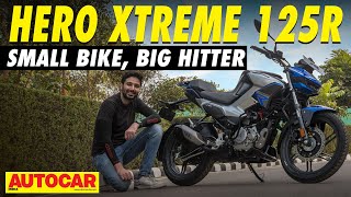 Hero Xtreme 125R review  A proper TVS Raider rival  First Ride  Autocar India [upl. by Naeruat]