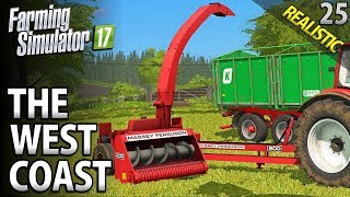 Lets Play Farming Simulator 17  The West Coast  Episode 25 [upl. by Shanda]