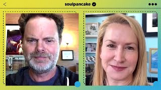 Angela Kinseys Advice to Rainn Wilson on Staying Sane During Quarantine  Hey There Human [upl. by Eliason]