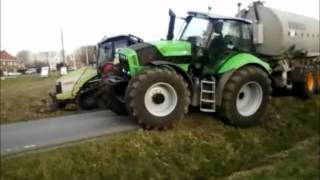 deutzfahr TTV 630 in the ditch [upl. by Eam]