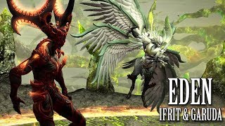 FFXIV OST Eden Ifrit amp Garuda Theme [upl. by Aipotu410]