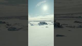 Snow on Bodmin Moor a7cii bodminmoor cornwall snow [upl. by Oflodor]