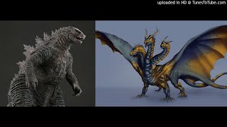 Legendary Godzilla vs Keizer Ghidorah Theme [upl. by Zevahc]