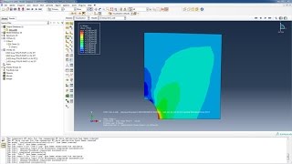 AEM 535 HW4 Plasticity in Plate with a Hole [upl. by Asial231]