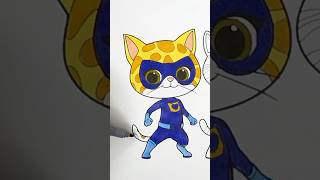 Coloring Disneys SuperKitties superkitties disneyjunior [upl. by Imray852]