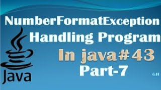 NumberFormatException in java  NumberFormat in java with Example  In Hindi [upl. by Ilenna]