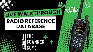 LIVE Walkthrough the Radio Reference Database  August 2024  The Scanner Guys [upl. by Philip33]