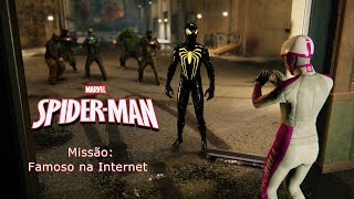 Marvel SpiderMan  Missão Famoso na Internet  Gameplay Português ptPT Legendado [upl. by Son]