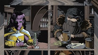 Coloring Fantasy Comic  DampD campaign [upl. by Rasla]