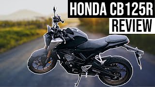 Honda CB125R Review  One Year and 3000 Miles Later [upl. by Modern910]