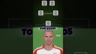 Joshua Kimmich Picked his Fav Five Football Legends 😱🔥 efootball2024 efootball2023 efootball [upl. by Ravens]