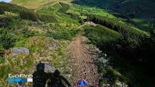 GoPro Jonny Walker Red Bull Hardline Full Run [upl. by Haridan]