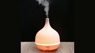 Aglaia Aroma Diffuser 500ML Cool Mist 7 Color LED Light Change Essential Oil Humidifier [upl. by Nibroc]