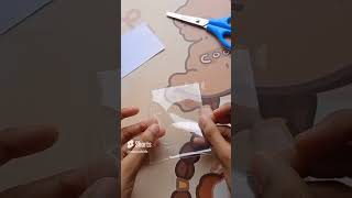 DIY mini 3 ring binder making  ideas to make a binder easy  step by step tutorial ✨ [upl. by Zeus]