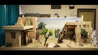 Diorama Presepe  tipico Cortile arabo [upl. by Naed601]