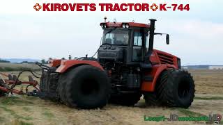 2021 Kirovets TRACTOR K 744 Intro Video [upl. by Ahtelrac]