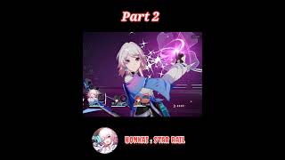 Kafka and his friends fight anime Part 2 anime gaming gameplay honkaistarrail [upl. by Hanej]