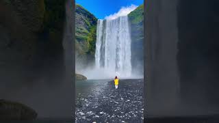 Beautiful Iceland I skogafoss iceland skogafoss campinginiceland northpole [upl. by Wemolohtrab]