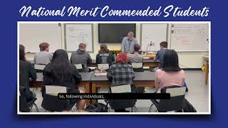 National Merit Commended Students [upl. by Ahseekan927]