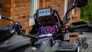 Garmin Zumo XT Install on the 2023 Triumph Tiger 1200 Rally Pro [upl. by Aradnahc887]