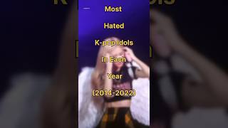 Most Hated Kpop Idols In Each Year 20142022 [upl. by Helenka707]