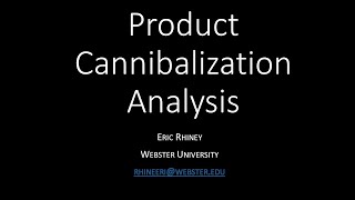 Cannibalization Analysis Tutorial [upl. by Larimer]