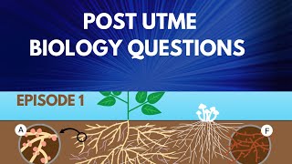 POST UTME BIOLOGY QUESTIONS [upl. by Bink486]