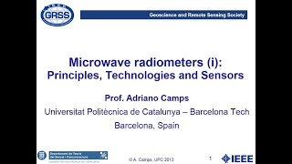 5 Microwave Radiometers Principles Technologies and Sensors [upl. by Lyda]