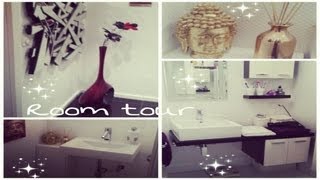 Room tour  BadezimmerGäste wc und Flur [upl. by Ainatnas]