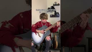 Instagram guitarists in a nutshell  modernguitar guitarrist guitarplaying [upl. by Eizeerb68]