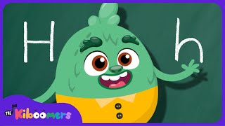 Letter H Song  THE KIBOOMERS Preschool Phonics Sounds  Uppercase amp Lowercase Letters [upl. by Ardni]