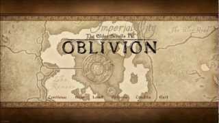 Oblivion  Reign of the Septims Main menu music [upl. by Wurster]